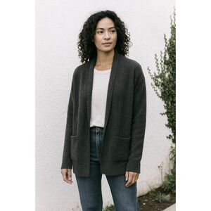 NAKED CASHMERE Black 100% Cashmere Pullover Cardigan Sweater Top Women's Size XS